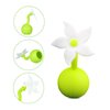 haakaa Flower Stopper Breastpump Stopper Manual Breast Pump Silicone Flower Stopper 100% Food Grade Silicone BPA PVC and Phthalate Free 1 pc, White