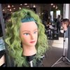 20-22" 100% Human hair Mannequin head Training Head Cosmetology Manikin Head Doll Head with free Clamp Stand (Blonde)