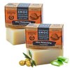 Ultra Moisturizing Soap for Eczema, Dry Skin - Certified Organic - Made with Extra Virgin Olive Oil, Aloe, Cocoa Butter - Olive Oil Soap Bar to Relieve Itchy, Dry, Sensitive Skin (2)