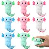 RoundFunny 14 Pcs Axolotl Sensory Fidget Toy Axolotl Party Favors Axolotl Gifts Axolotl Party Supplies Stress Relief Squeeze Gifts Axolotl Stress Balls for Boys Girls Christmas(14 Pcs)