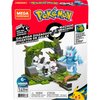 Mega Construx Pokemon Machop Vs. Galarian Zigzagoon Construction Set, Building Toys for Kids (GVK82) , Red, 6 years and up
