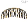 French Amie Fab 13 Teeth Handmade Medium Tokyo Celluloid Side Hair Comb (Tokyo)