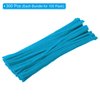PATIKIL 30CM/12Inch Pipe Cleaners, 300 Pack Flexible Chenille Stems for DIY Art Creative Crafts Party Decorations Handicrafts Handwork, Dark Blue