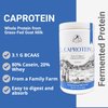 MT. CAPRA SINCE 1928 Caprotein | Casein Protein Concentrate, Fermented Goat Milk Protein from Grass-Fed Pastured Goats, Extremely Easy to Digest - 1 Pound
