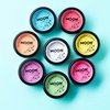 Moon Glow - Blacklight Neon UV Pigment Shaker 0.1oz Set of 8 – Glows brightly under Blacklights/UV Lighting! Use on the face/body, as loose eye shadow and for nail art