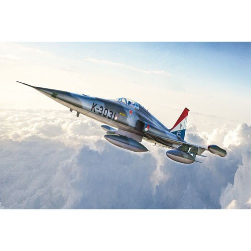 Italeri -1441 F-5A Freedom Fighter, 1:72 Scale, Model Kit, Plastic Model to Assemble, Modeling, Multicoloured, IT1441