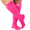 Mojo - Compression Socks for Women and Men 20-30mmHg Knee High - Compression Support Stockings for Travel Circulation, Nursing, Bariatric Recovery - Pink, Small - M809