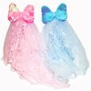 Princess Hair Clips Set - Adorable Big Bows for Girls’, Perfect Hair Accessories for 4-6, Bows for Girls Hair, with Bluey - Must-Have Girls‘ Hair Bows!