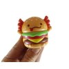 6 Mini 2" Food Axolotl Slow Rise Squishy Toys - Memory Foam Party Favors, Fidgets, Prizes, OT (All 6 Axolotls)
