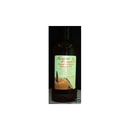 Keyano Aromatics Pumpkin Spice Massage Oil 8 oz