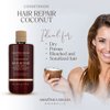 Amazonica Beleza Coconut Shampoo and Conditioner Set, Repairs Damaged Hair and Restores Hair Proteins for Healthy, Vital Hair, with Coconut Oil, Sulfate & Parabens Free, Professional Line, 10 Oz