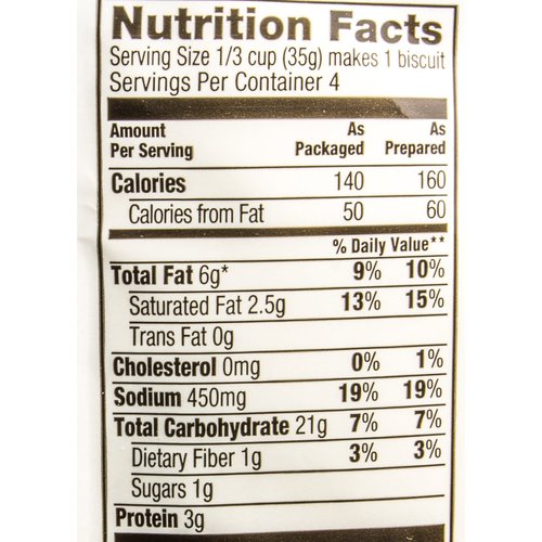 Morrison's Bis-Kit Prepared Biscuit Mix 5.5 Oz (Pack of 6)