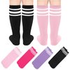 Toddler Soccer Socks Girls Soccer Socks Kids Soccer Socks Youth Soccer Socks Girls Purple Softball Socks for Girls Youth