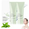 Purifying Exfoliating Gel, Exfoliating Scrub, Purifying Exfoliating Gel Moisturizing Cleanses Skin Give, Exfoliating Gel, Body Exfoliating Scrub Gel and Deep Cleansing Face (2 PCS)