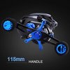 Sougayilang Baitcasting Reel, 7.0:1 Gear Ratio Super Smooth Power, 9 + 1 Shielded Ball Bearings Anti-Corrosion Baitcaster Reel Fishing Reel(Right)