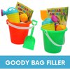 6 Pack Kids Watering Cans Bulk (Mini) 4.5" Plastic - Gardening Planting Tools for Kids & Toddlers, Beach Party Favors Gifts, Bulk Sand Toys