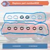 ZONFANT Valve Cover Gasket Set, Compatible with 2011-2020 Dodge Charger Grand Caravan Durango Challenger Avenger, Ram 1500 ProMaster 1500 2500 3500, Chrysler 200 300, Replace#VS50805R, 5184596AE
