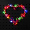 VONADO Light Compatible with lego-heart-ornament-40638 Valentine Flowers Heart Wreath Frame, Lighting Set Compatible with Ornament Heart Legos Set 40638 Gift for Adults (No Models)