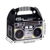 12 Pieces 80s 90s Novelty Boom Favor Boxes Boombox Prop Radio Decorations Table Centerpieces Decor for Retro 1980s Theme Hip Hop Party Favors
