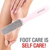 Probelle Double Sided Multidirectional Nickel Foot File Callus Remover - Immediately Reduces calluses and Corns to Powder for Instant Results, Safe Tool (Pink)