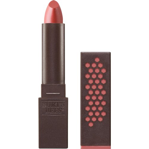 Burt's Bees 100% Natural Glossy Lipstick, Nude Rain - 1 Tube