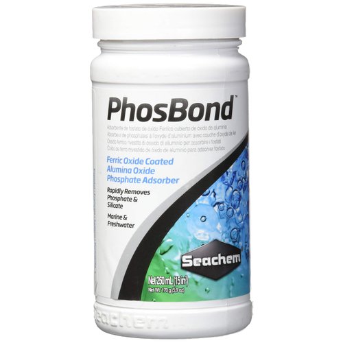 Seachem PhosBond 250ml - Phosphate Silicate Remover Aquarium Filter Media for Freshwater &amp; Saltwater