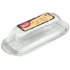Tablecraft Clear Glass Butter Dish