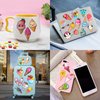 117 PCS Funny Ice Cream Popsicle Temporary Tattoos Summer Cone Party Decorations Favors Supplies Sweet Theme Birthday Cute Stickers Christmas Gifts Baby Shower Boys Girls Class School Prizes Carnival