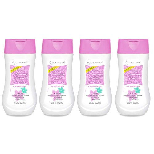 Clarisse Feminine Cleansing Wash 9oz (4 Pack) (4)