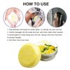 Hand-made Solid shampoo soap bar suitable for all hair types (Lemon)