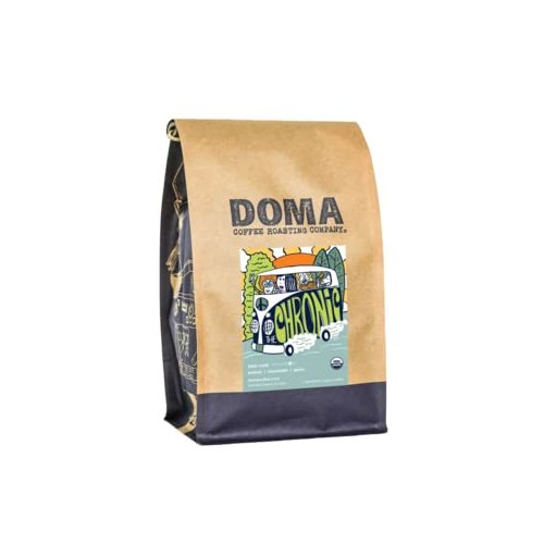 Doma Coffee Roasting Company "The Chronic - Organic" Medium Roasted Fair Trade Organic Whole Bean Coffee - 2 Pound Bag