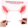IMIKEYA Jungle Animal Headbands: 3pcs Animal Headbands Jungle Party Decorations Headbands Animal Hair Hoop Animal Ear Headband for Kids Adults Animal Costumes Cosplay Birthday Party