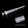 5ml Disposable Syringes with 22 Ga 1 Inch Needle, for Scientific Labs, Industrial, Liquid Measuring, Dispensing, Pack of 20