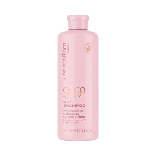 Lee Stafford Coco Loco Shine Hair Shampoo | Cleanser For Hair Shine Smooth Silky Hair | Nourishing Shampoo | Breakage Control