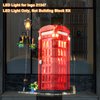 Mililier LED Light Kit for Lego Red London Telephone Box 21347 Set,Compatible with Lego 21347 Building Blocks Model(Not Include Blocks Set)