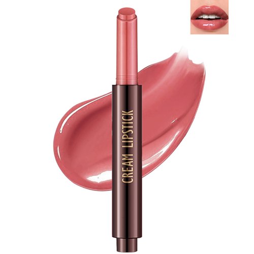 Hydrating Shimmer Lipstick,Moisturizing Jelly Lip Gloss,Shine Rose Red Lipstick Pen, Long Lasting Waterproof Tint Lip Balm Plumping Lip Stain Pen Glossy Butter Blam,Christmas Makeup Gift for Women-05#