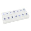 EZY DOSE Weekly (7-Day) AM/PM Pill Case, Medicine Planner, Vitamin Organizer, Medium Compartments, 2 Times a Day, Color May Vary, BPA Free