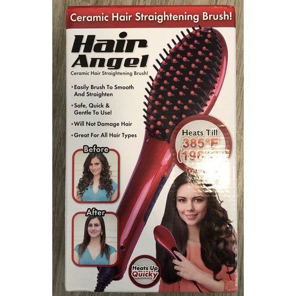 Ceramic Hair Straightening Brush