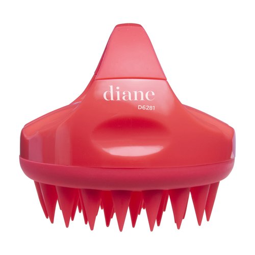 Diane Shampoo Massage Brush, Coral