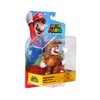 Super Mario 4" Action Figures Tanooki Mario with Leaf