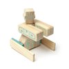 Tegu Magbot Magnetic Wooden Block Set, 1-99 years old, 9 piece