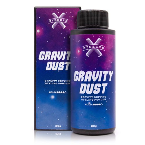 Steezee Gravity Men's Volumizing Hair Texture Powder - Natural Matte Finish for All Hair Types, Paraben-Free, Sulphate-Free, Cruelty-Free (20g)
