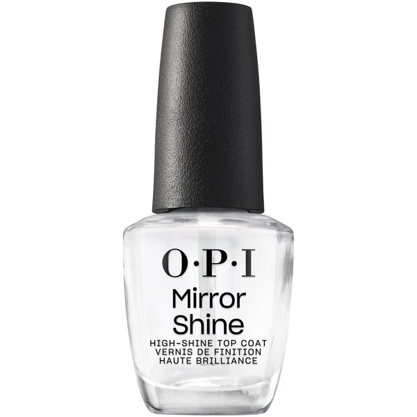 OPI Mirror Shine Top Coat | Nail Polish Top Coat | Brilliant & Glossy, High Shine, Protects Nails
