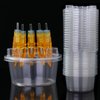 HOINCO 20PCS Disposable Tattoo Cartridge Cup Holder,Tattoo One Piece Needle Placement Rack Disposable Plastic Cup Working Cup Cleaning Cup