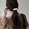 8 Pcs Matte Ponytail Holder Hair Claw Clips Bun Hair Braiding Hair Clips Strong Hold French Barrettes Fine Hair Jaw Clips Accessories for Women