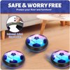 Officygnet 3 Pack Hover Soccer Ball Toys Gifts for 3 4 5 6 7 8-12 Year Old Boy, Indoor Boy Toys Age 6-8, Light-Up Soccer Ball Game Toys for Kids 3-5, 4-8, for 8-10-12 Year Old Boy