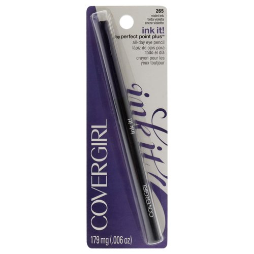 COVERGIRL Ink It! By Perfect Point Plus Waterproof Eyeliner Violet Ink 265, .006 oz (packaging may vary)
