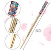 PAGOW 2 Pcs Rhinestone Crystal Hair Sticks, Colorful Hair Chopsticks for Women, Traditional Chinese Hairpin, Antique Chopsticks Hairpin for Long Hair, Wedding Hair Accessories Jewelry