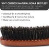 BESTOOL Hair Brush, Boar Bristle Brush For Women Men, for Detangling & Styling, Natural Bristle Brush For Thin, Fine Hair