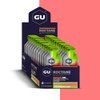 GU Energy Roctane Ultra Endurance Energy Gel, Vegan, Gluten-Free, Kosher, and Dairy-Free On-The-Go Sports Nutrition for Running, Biking, Hiking or Skiing, Strawberry Kiwi (24 Packets)